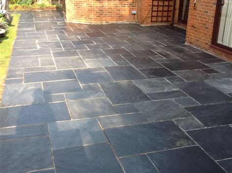 Slate Patio Paving Restored - Tile Cleaners | Tile Cleaning