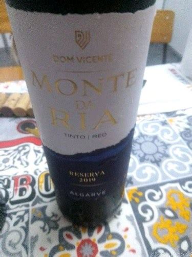 Dom Vicente Monte Da Ria Reserva Tinto Vivino Brasil