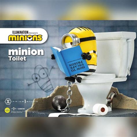 Prime Collectible Figures Minion Toilet Prime Studio