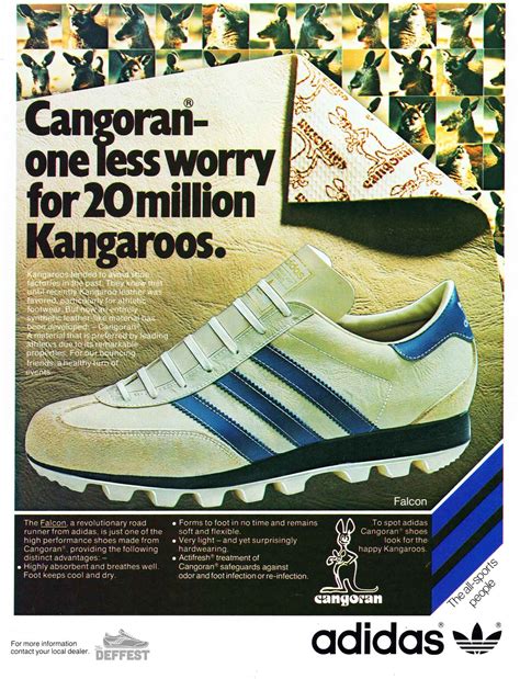 The Deffest® A Vintage And Retro Sneaker Blog — Adidas Falcon 1970s Vintage Sneaker Ad