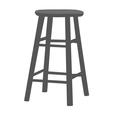 Bar Stool Vector At Collection Of Bar Stool Vector