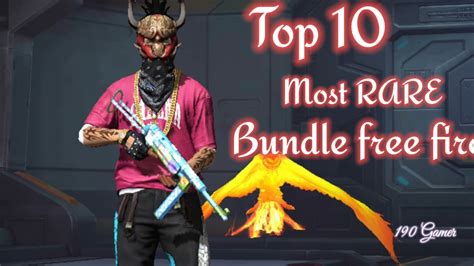 Free Fire Most Rare Bundles In Free Fire Top Rare Bundles Free Fire