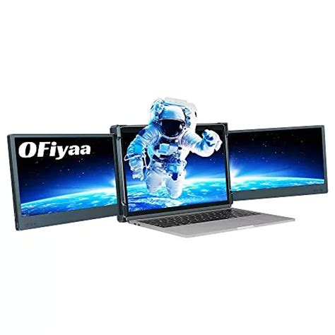 Ofiyaa P Triple Monitor Portatil Extensor De Pantalla Para Env O Gratis