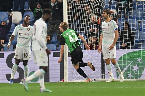 Sassuolo Salernitana Le Foto Del Match