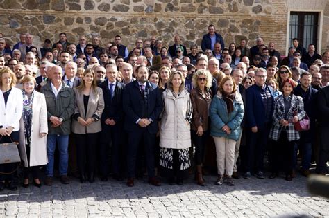 Alcaldes Y Concejales Del PP Claman En Toledo Contra El Canon Del Agua