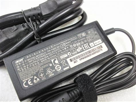 New OEM Original Acer 45W 19V 2 37A AC Adapter Charger PA 1450 26 A13