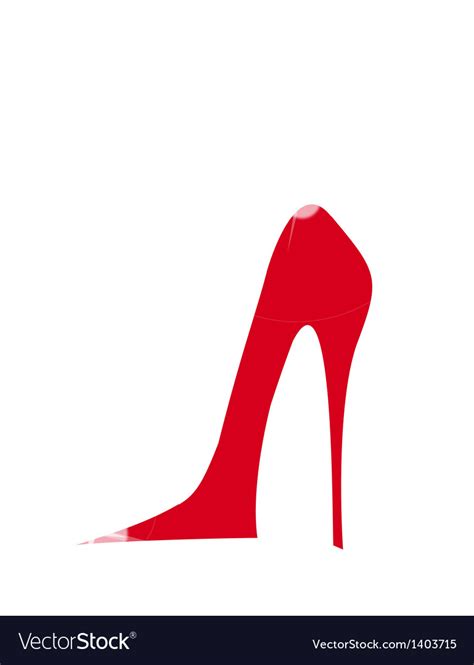 Icon High Heel Royalty Free Vector Image Vectorstock