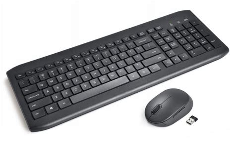 Onn Wireless Keyboard And Mouse Combo 104 Keys Usb Nano Receiver