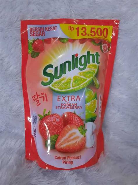 Sunlight Korean Strawberry Sabun Cuci Piring Sunlight Lazada