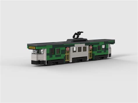 Lego Moc Melbourne Z Class Tram By S Brick Rebrickable Build With Lego