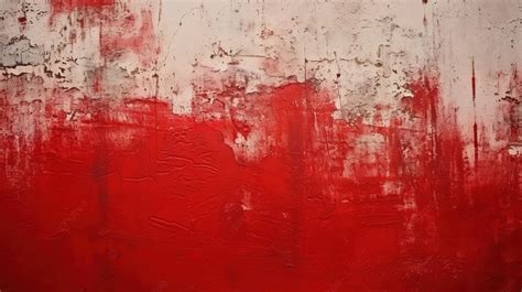 Red Distressed Texture Background Surface Rough Distressed