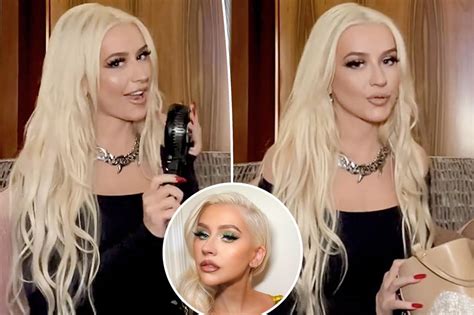 Christina Aguilera Looks Unrecognizable In Tiktok Video Fans