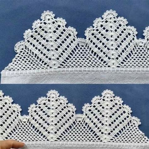 Pin By Thelminha Mara On Barradinhos Crochet Edging Patterns Crochet