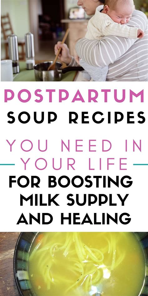 Healthy Soup Recipes For Breastfeeding Moms Artofit