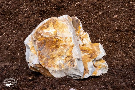 Gold Ore Boulders - Colorado Materials - Landscape Products Colorado