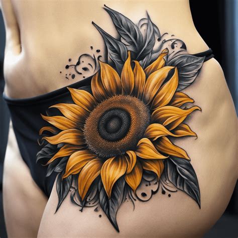 Sunflower Tattoo 100 Best Ideas for men's and women's 2024