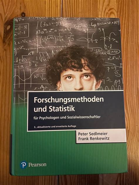 Forschungsmethoden Und Statistik F R Psychologen Kaufen Auf Ricardo