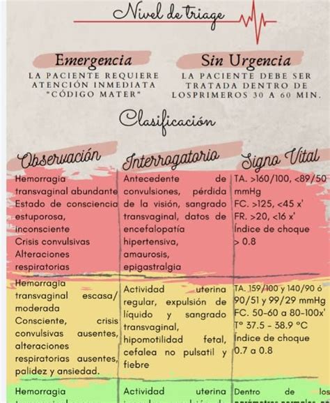 Enfermeros Construyéndose Obstetricia II 3 Tarea 9 Triage Obstetrico