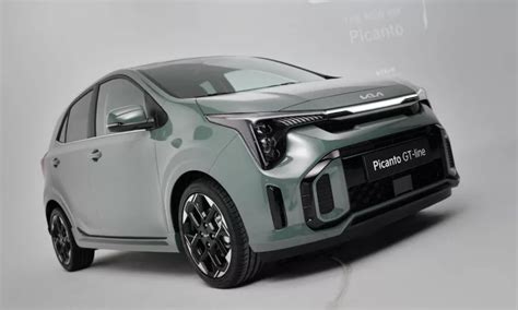 Leaked images showcase eye-catching 2023 Kia Picanto GT Line