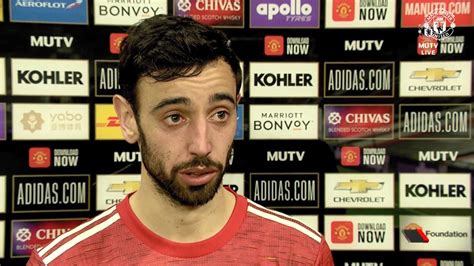 Bruno Fernandes Interview After Man Utd Brighton Manchester United