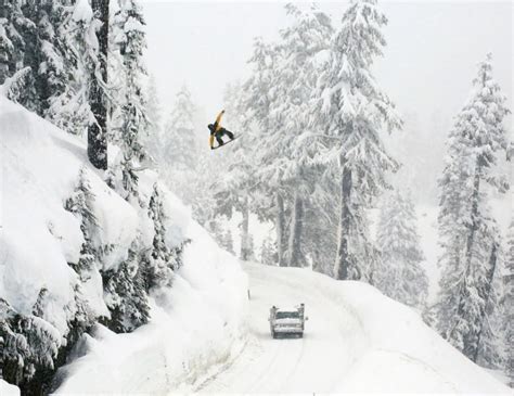 Top 5 Massive Road Gaps And Ski Jumps Photos And Videos Snowbrains