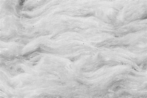 White Mineral Wool With A Visible Texture Stock Image Image Of