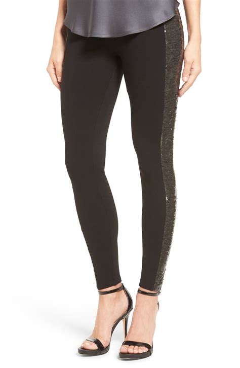 Nordstrom Sequin Sides Leggings Nordstrom