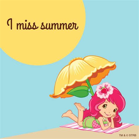 When The Forecast Is Blizzard I Miss Summer Strawberry Shortcake