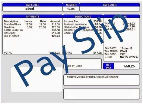 Ghris Hrm Payslip