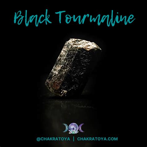 Black Tourmaline Meaning + Healing Benefits — Chakra To Ya