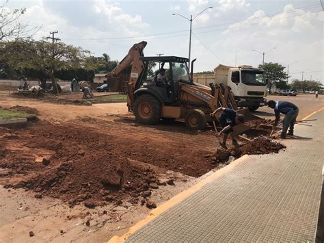 Secretaria De Obras Inicia Constru O De Faixas Elevadas Para Travessia