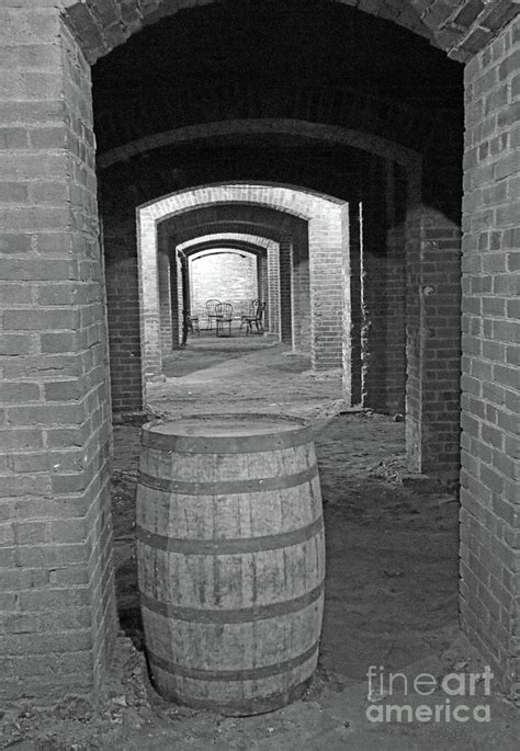 Catacombs of Indianapolis Black and White Photograph by Steve Gass