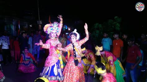 Aaj Radha Ko Shyam Yaad Aa Gaya Radha Krishna Dance Road Show Youtube