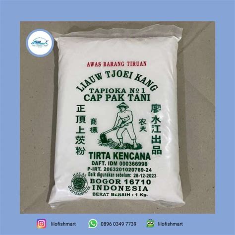 Jual Sagu Tani Tepung Tapioka Asli Liauw Tjoei Kang Liong Pit 1kg Di