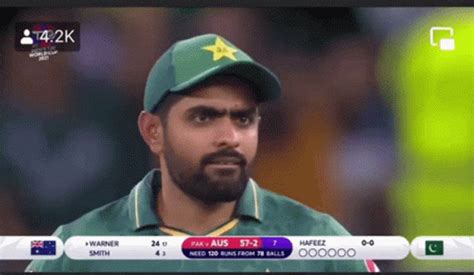 Babar Azam Pakistan Australia World Cup Gifdb