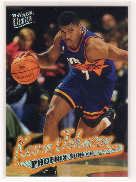 1996 97 Fleer ULTRA Platinum Medallion P 86 Kevin Johnson その他 売買された