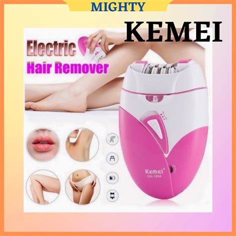 KEMEI Epilator Women Electric Lady Body Hair Remover Removal Shaver Leg