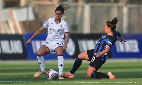 Inter Fiorentina Femminile 0 1 Al 45 Clamoroso Svantaggio Finale