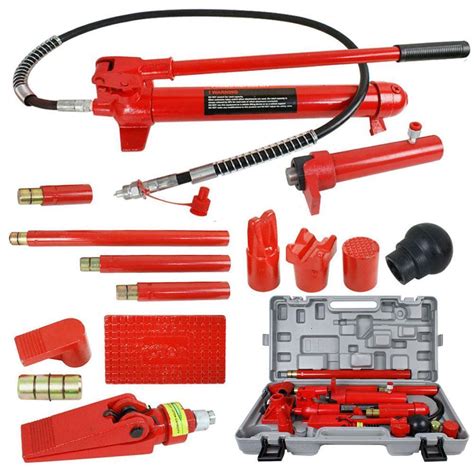 Ytbw Ton Porta Power Hydraulic Jack Body Frame Repair Kit Auto Shop