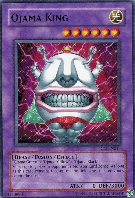 Card Galleryojama King Yu Gi Oh Fandom Powered By Wikia