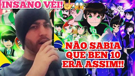 REACT RAP DO BEN 10 OMNIVERSE NÃO HAVIA MAIS O BEN Iron master