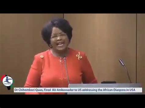 SPEECH AGAINST FRANCE BY DR ARIKANA CHIHOMBORI QUAO YouTube