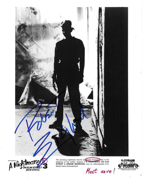 Robert Englund, Freddy Krueger, Signed 8x10 Photograph - Etsy