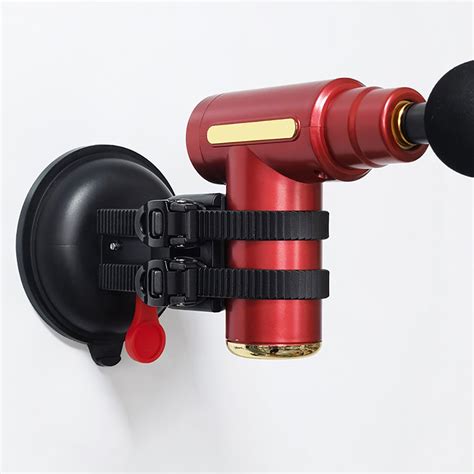 Massage Gun Holder Wall Mount Self Massage Suction Cup Bracket Hands Free Massage Wall Holder