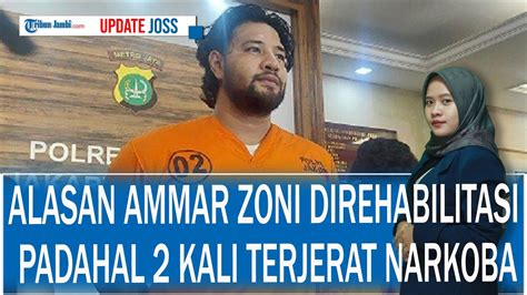 Alasan Ammar Zoni Direhabilitasi Padahal 2 Kali Terjerat Kasus Narkoba