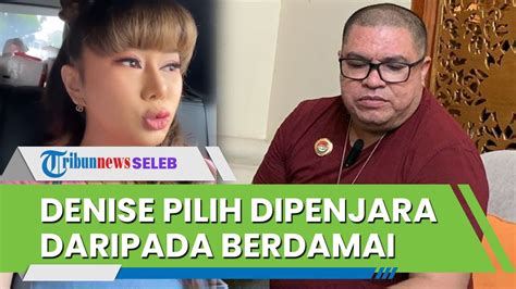 Denise Chariesta Pilih Masuk Penjara Daripada Berdamai Dengan Razman