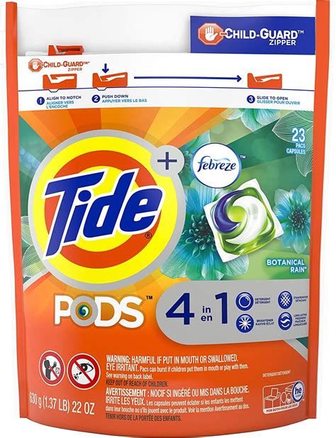 Tide Pods Plus Febreze Odor Defense In He Turbo Laundry Detergent