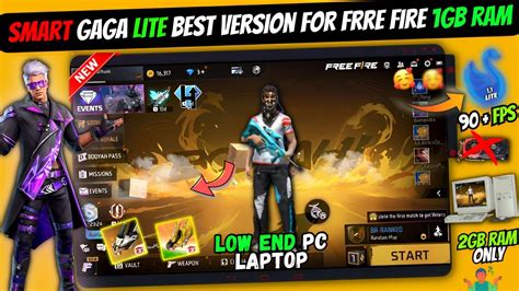 New Smartgaga Best Version For Free Fire Low End PC Best Emulator For