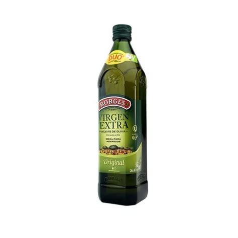 Aceite De Oliva Extra Virgen Gourmet Borges Botella 1 Lt MercadoLibre