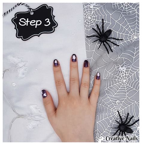 Ghosts Nail Art Tutorial Creative Nails